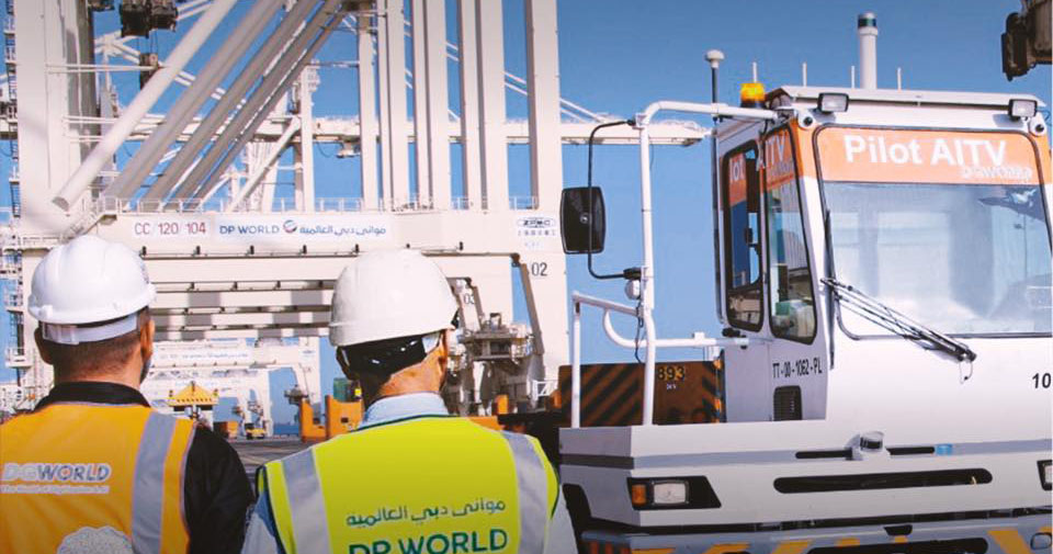 New Autonomous ITVs, powered by DGWorld's robotics and AI as well as Velodyne's Puck lidar sensors, to be used at Jebel Ali Port