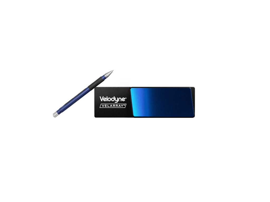 With its compact, embeddable form factor, Velodyne Lidar’s Velarray H800 sensor is designed to fit neatly behind the windshield of a truck, bus or car, or be mounted seamlessly on the vehicle exterior.
