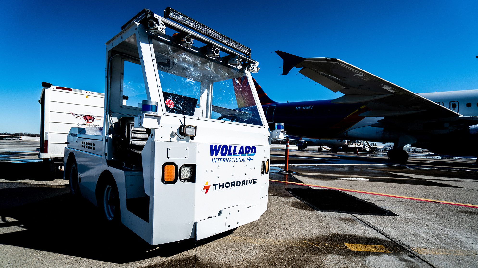 ThorDrive Autonomous Airport Baggage Transport