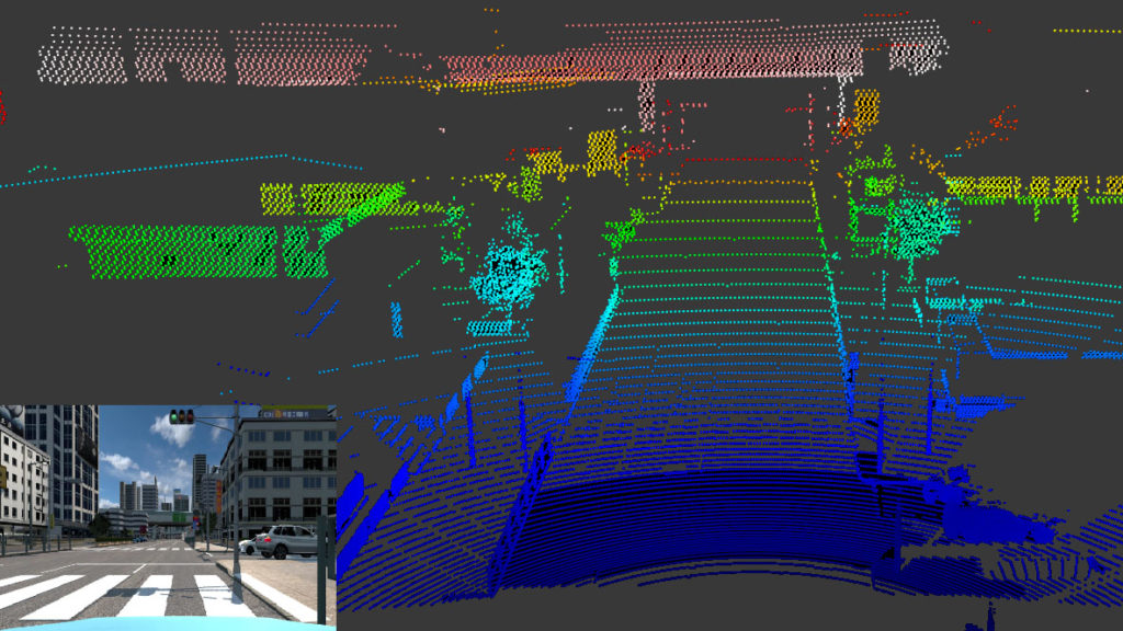 High fidelity, physics-based lidar & camera simulation in Ansys VRXPERIENCE